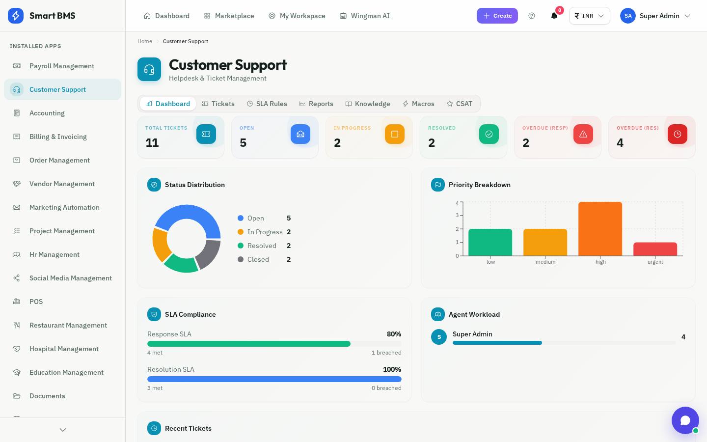 Customer Support